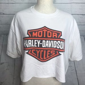 Harley Davidson Cropped T-shirt